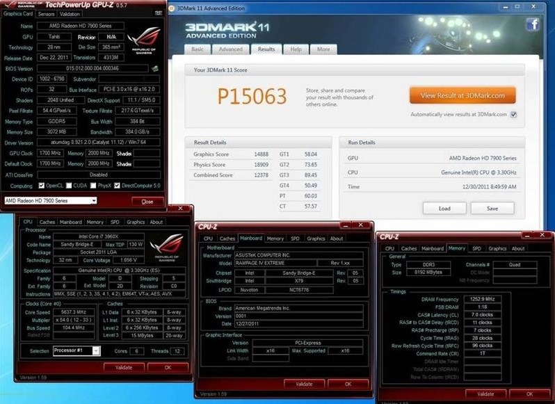 Radeon HD 7970 экстримальный разгон 2
