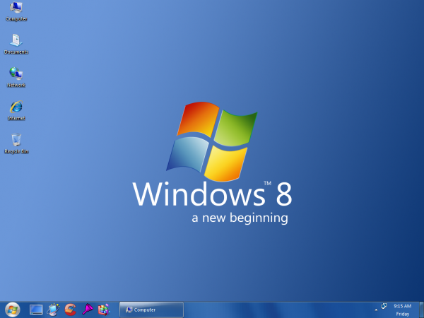 Windows 8 выйдет в октябре 2012